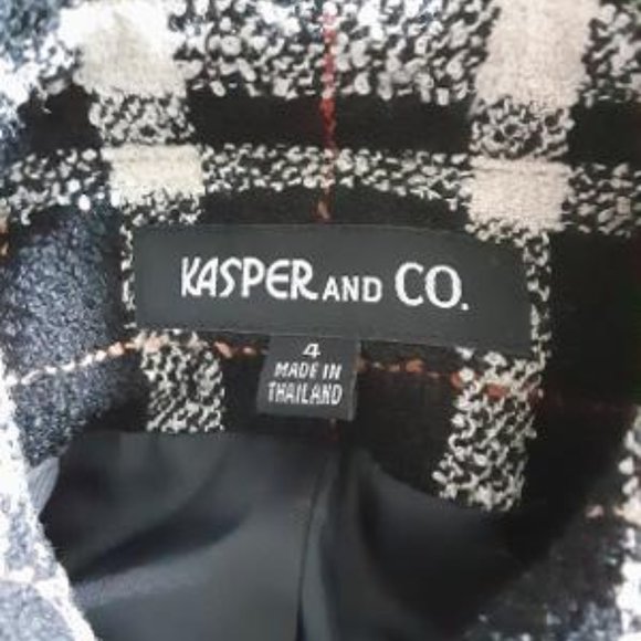 Kasper & Co Plaid Career Blazer - Picture 3 of 4